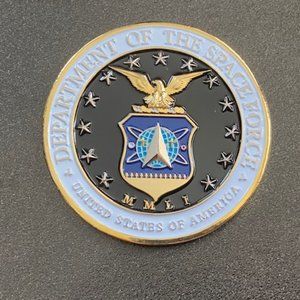 “RARE"Space Force Challenge Coin 20…
